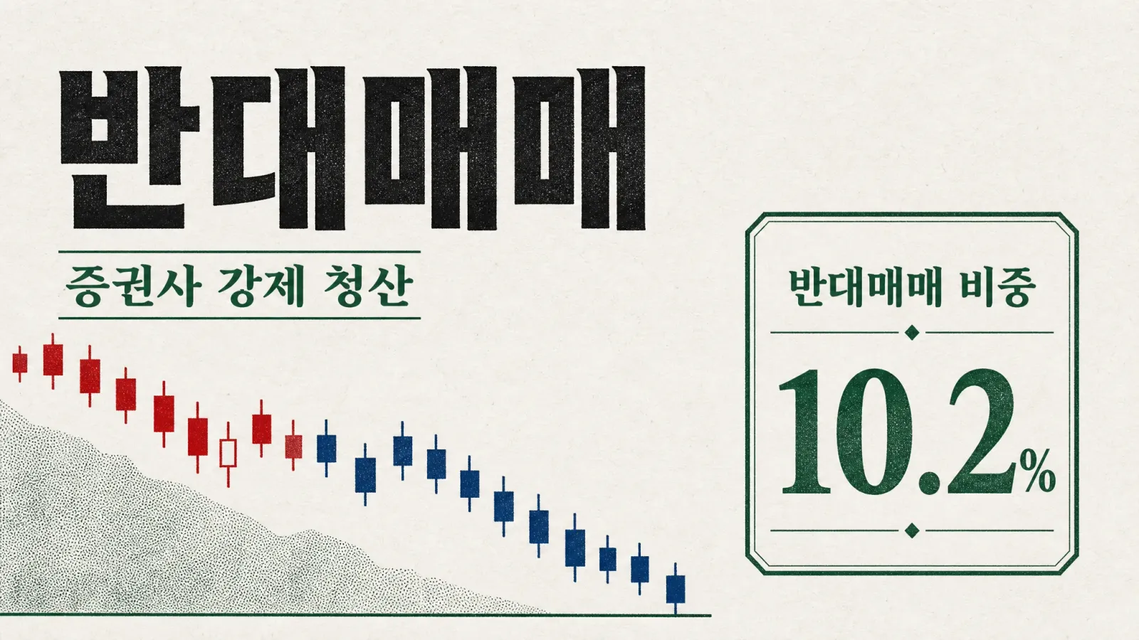 반대매매 뜻 | 미수·신용 청산 시간·수량 계산과 안 당하는 법 — 대표 이미지