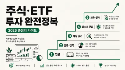 주식·ETF 투자 완전정복 2026 총정리 가이드
